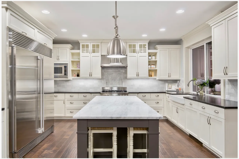 Bright kitchen remodel